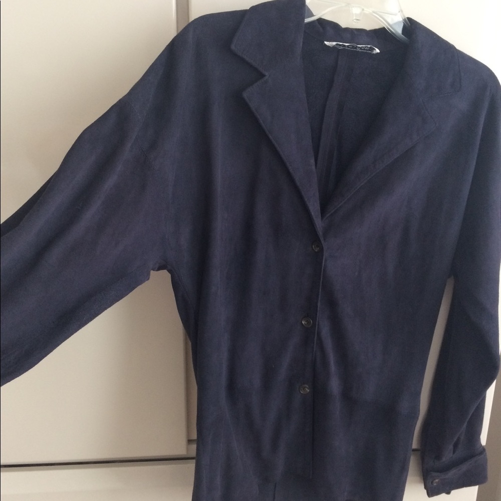 CK VTG Lambsuede Shirt - Picture 4 of 6